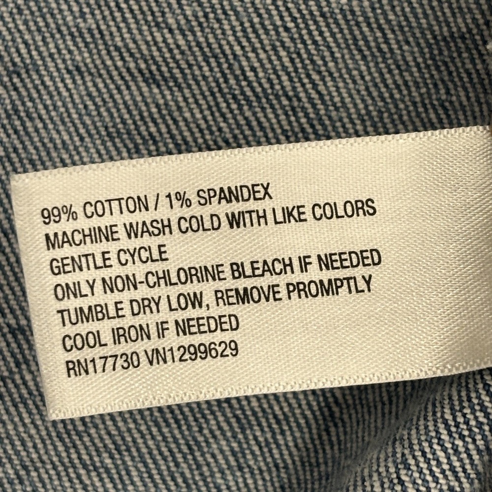 Ava & Viv Womens Plus Size 26 Bermuda Shorts High Rise Relaxed Stretch Denim NWT - Picture 7 of 10